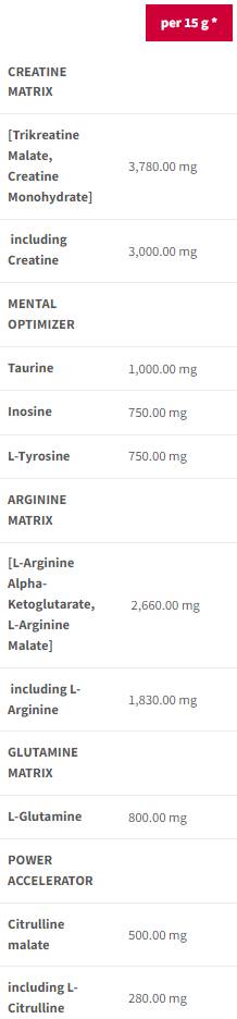 Nitrobolone | Pre-allenamento senza stimolanti - 600 grammi