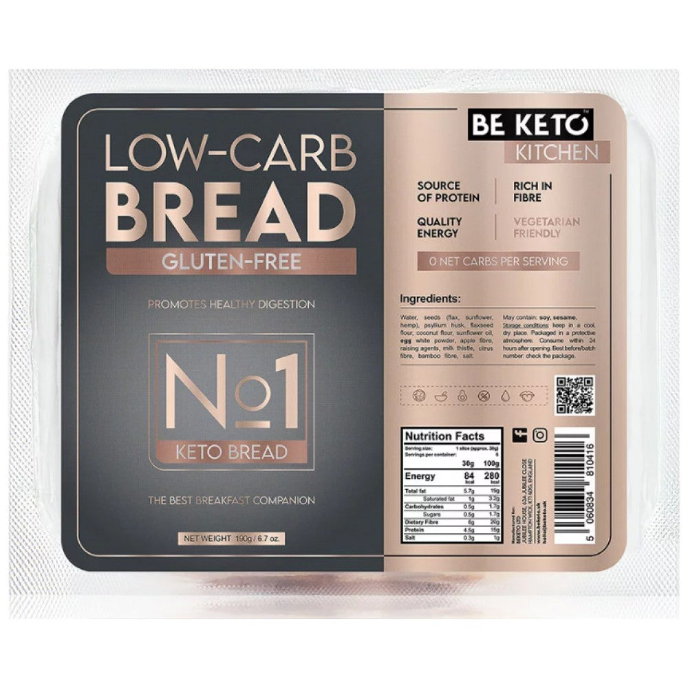 N. 1 Pane KETO | Senza Glutine - 190 grammi