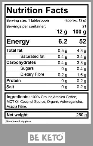 N. 1 Keto Supreme Coffee - 250 grammi
