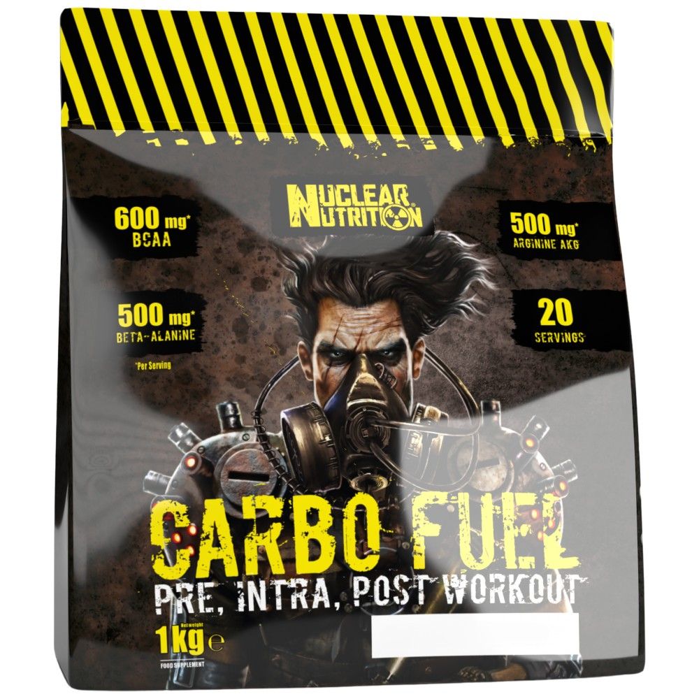 Combustibile nucleare a base di carbonio | Carboidrati pre ~ intra ~ post allenamento - 1000 grammi
