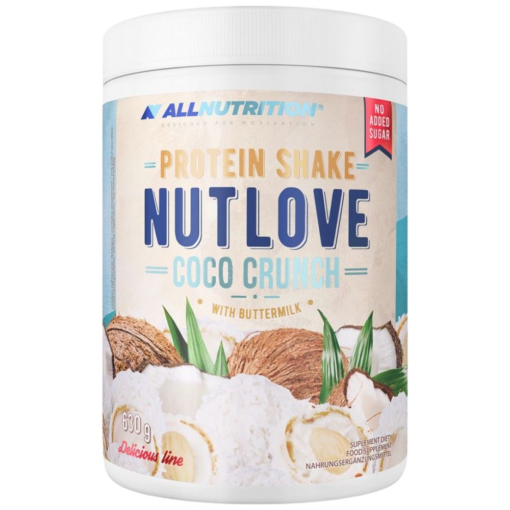 Frullato proteico NutLove | Proteine ​​del siero di latte + caseina - 630 grammi