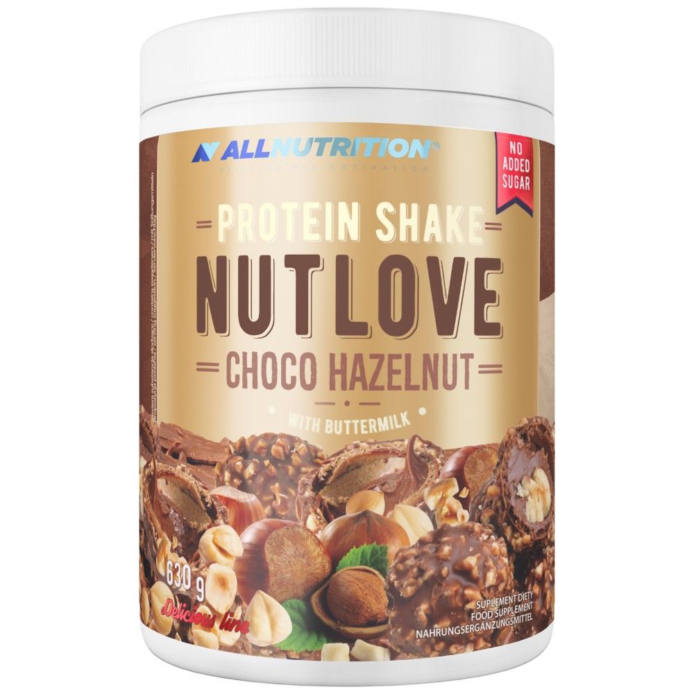 Frullato proteico NutLove | Proteine ​​del siero di latte + caseina - 630 grammi