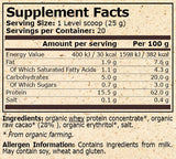 <tc>Pure Nutrition</tc> - PROTEINE DEL SIERO DI LATTE BIOLOGICHE CON CACAO - 500 g