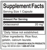Octaco<tc>san</tc>ol 20 mg | Massima potenza - 30 capsule
