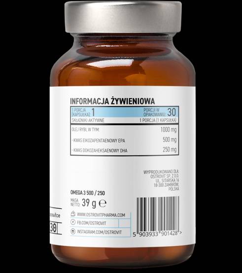 Omega 3 500/250 30 capsule di gel