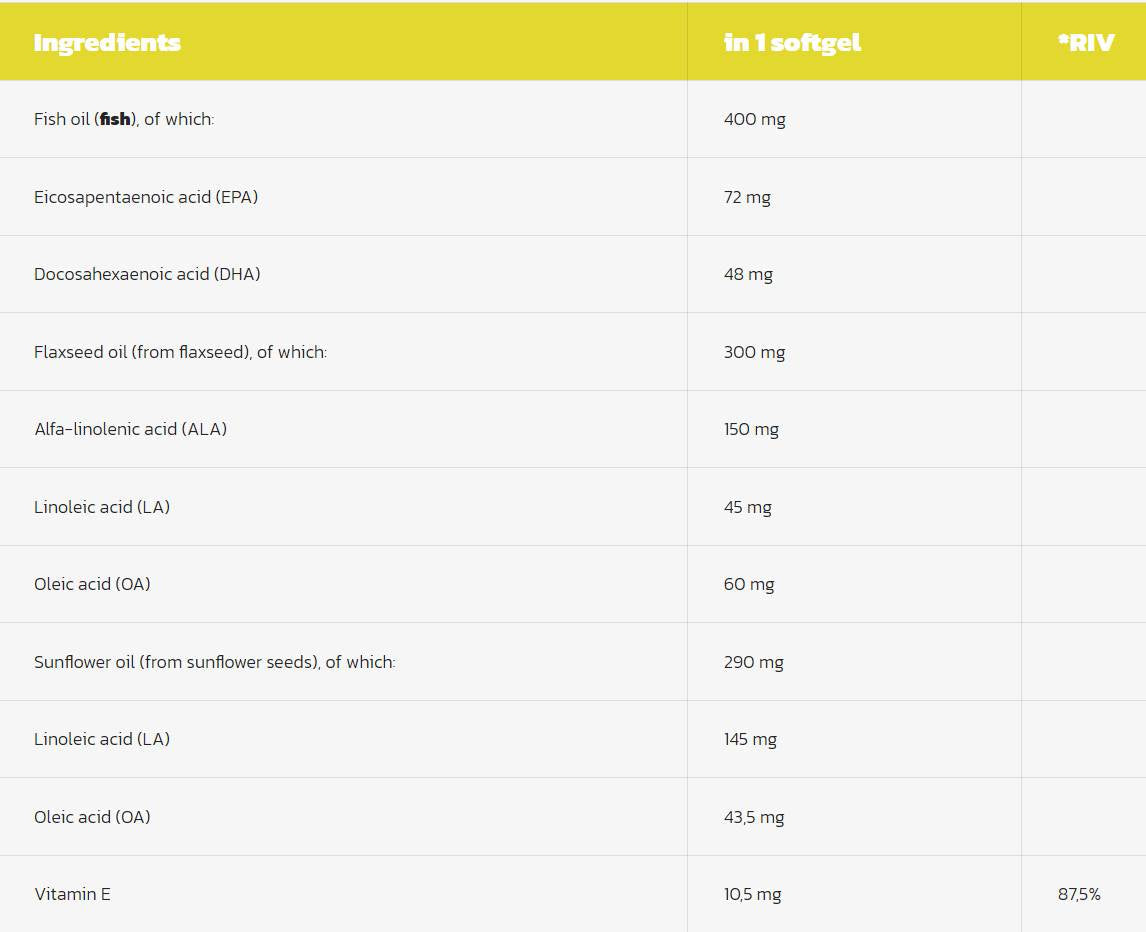 Omega 3-6-9 1000 mg - 120 capsule molli