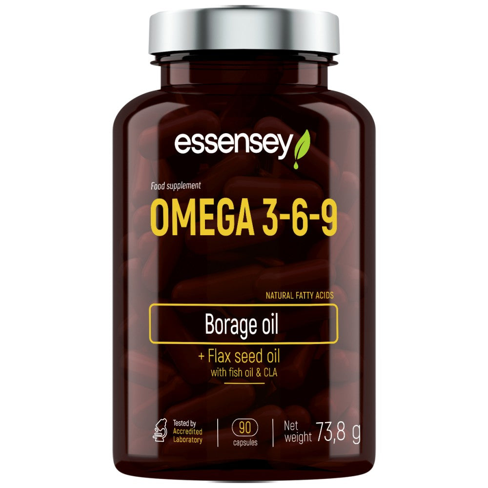 Omega 3-6-9 con Olio di Pesce - 90 Capsule gel