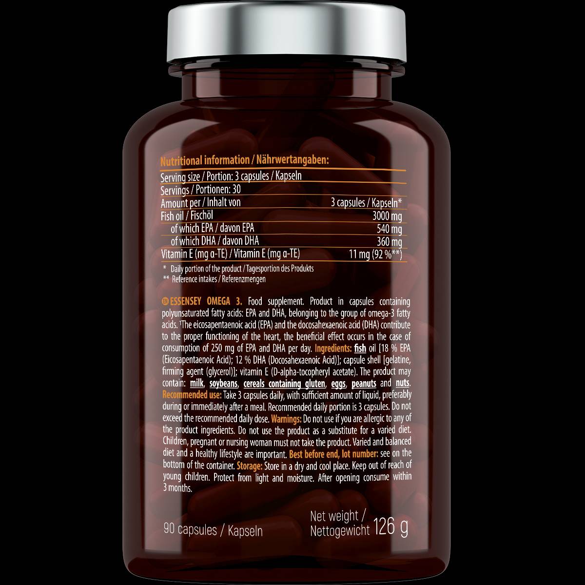 Omega 3 - 90 Capsule di gel