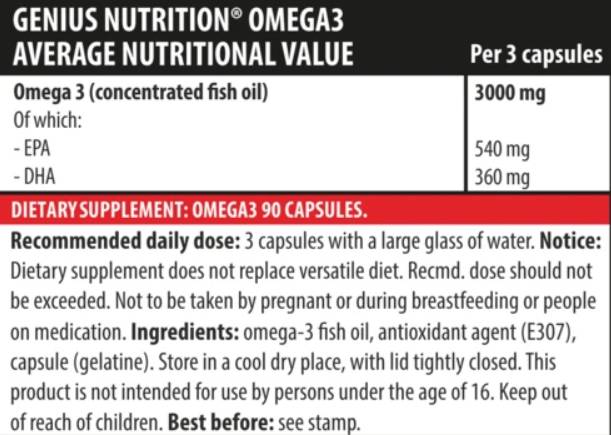 Omega 3 - 90 Capsule di gel