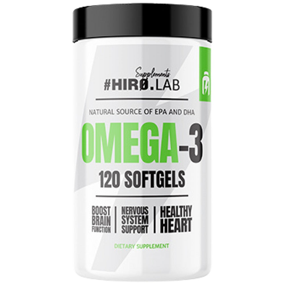 Olio di pesce Omega-3 | 65% EPA + DHA - 120 Capsule gel