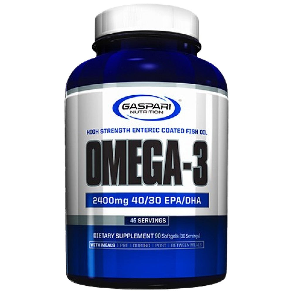 Omega 3/Olio di pesce al 70% ad alta concentrazione - 90 capsule di gel