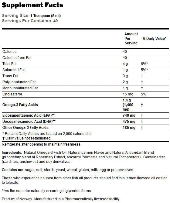 Liquido Omega 3 - 200 ml