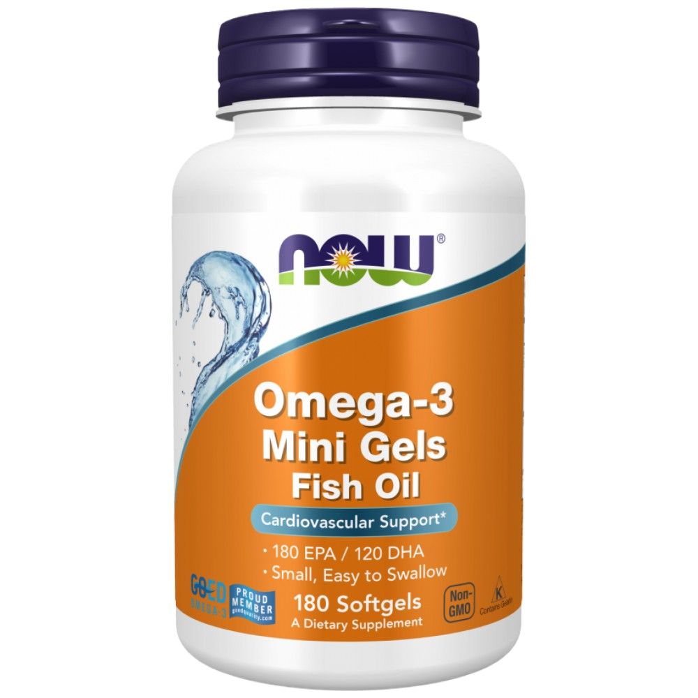 Mini gel Omega-3 - 180 capsule di gel