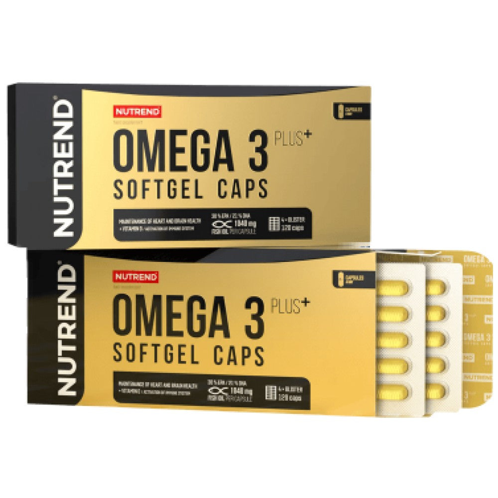 Capsule compresse Omega 3 Plus - 120 capsule di gel