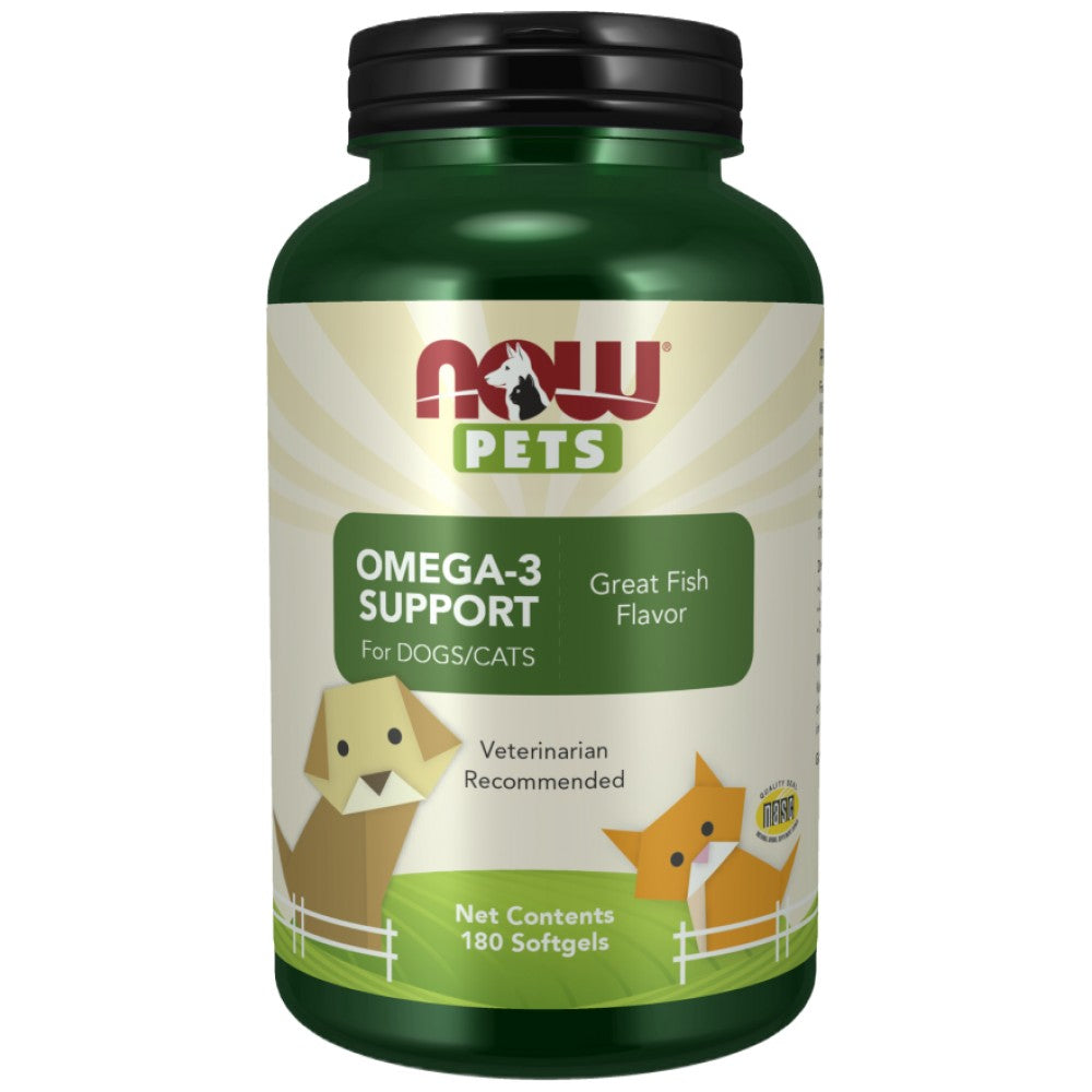 Supporto Omega-3 | Per cani & Gatti - 180 capsule di gel