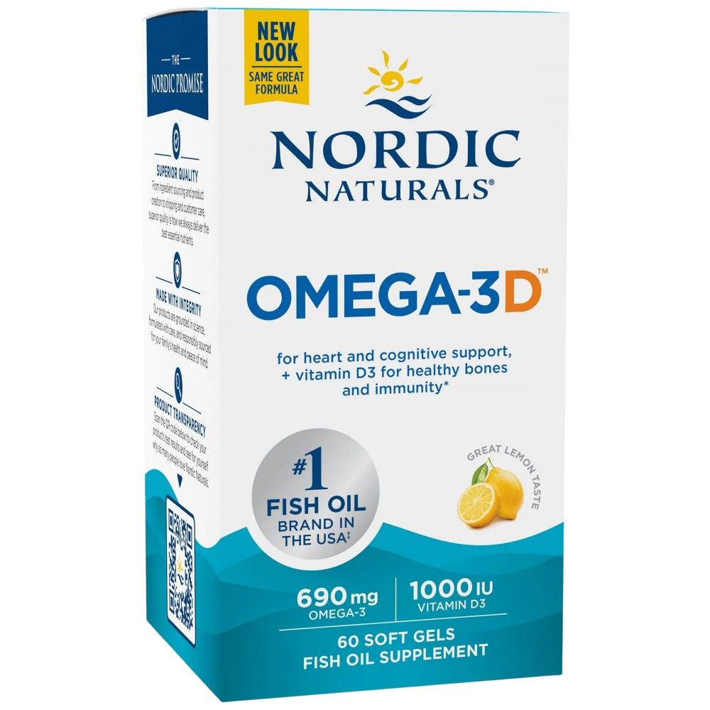 Omega-3D 690 mg - 60 capsule molli