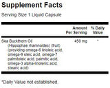 Olio Omega-7 dall'olio di olivello spinoso 30 capsule