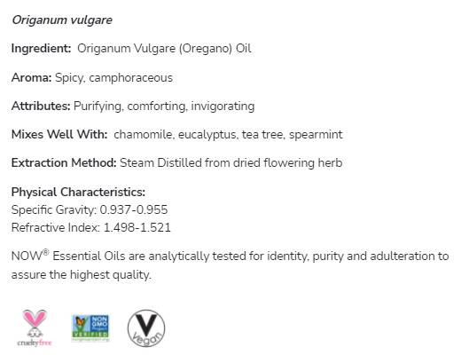 Olio di origano | Origano Vulgare Puro al 100% - 30 ml