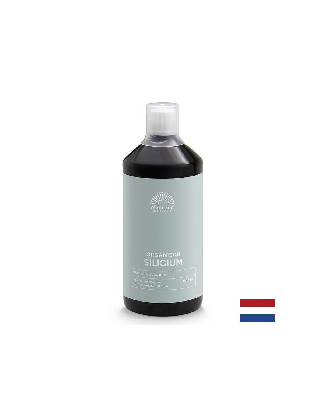 Capelli, pelle e unghie - Silicio Organico, 1000 ml <tc>Mattisson Healthstyle</tc>