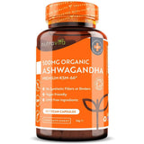 Ashwagandha Biologico KSM 66 - Ashwagandha Bio 500 mg 60 Capsule Vegane
