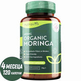 Moringa Biologica - Bio Moringa 600 mg 120 Capsule Vegane