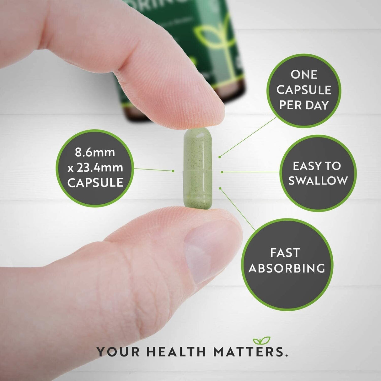 Moringa Biologica - Bio Moringa 600 mg 120 Capsule Vegane