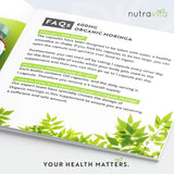 Moringa Biologica - Bio Moringa 600 mg 120 Capsule Vegane