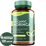 Moringa Biologica - Bio Moringa 600 mg 120 Capsule Vegane