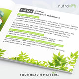 Moringa Biologica - Bio Moringa 600 mg 120 Capsule Vegane