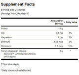 Spirulina Biologica 500 mg - 180 Compresse