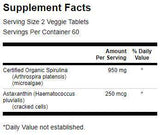 Spirulina biologica & Astaxantina - 120 compresse