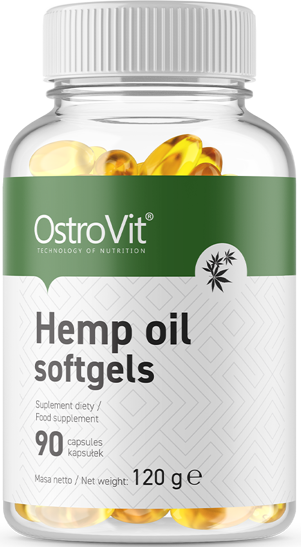 Olio di semi di canapa/Complesso Omega 3-6-9 90 capsule di gel