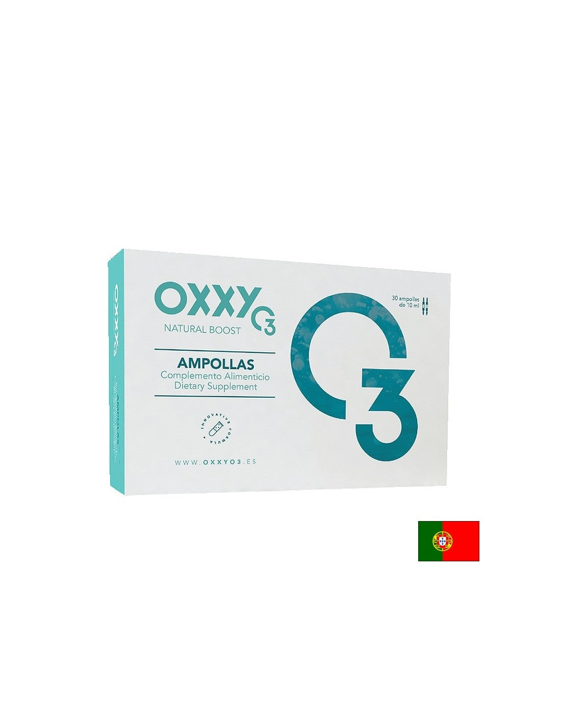 Oxxy O3 – Olio antiossidante e energia chimica, 30 fiale per piène