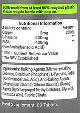 PE Nutrizione | Compresse abbronzanti - 60 compresse