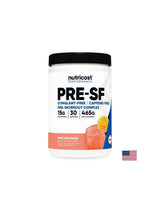 Complesso pre-allenamento PRE-SF, 450 g di polvere, al gusto di limonata rosa, 30 dosi