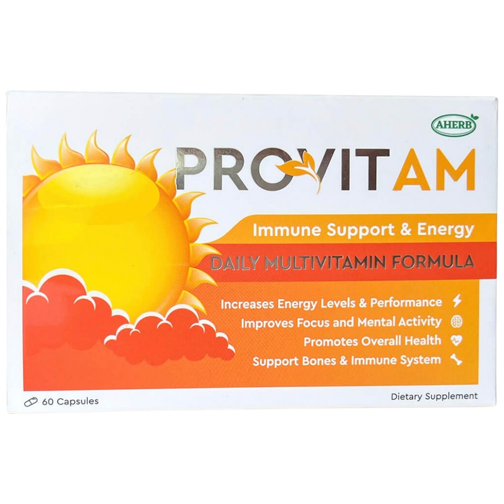 PROVIT AM | con ZMA, cinorrodi & Probiotici - 60 capsule