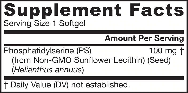 PS 100/Fosfatidilserina - 30 Capsule gel