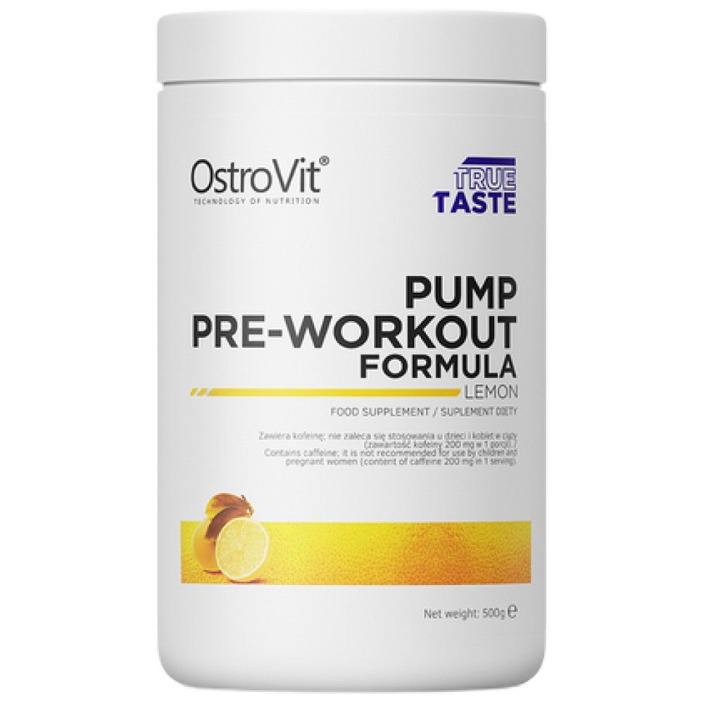 Formula pre-allenamento PUMP - 500 grammi