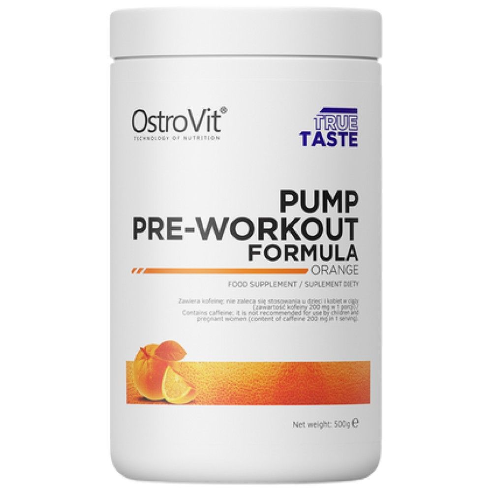 Formula pre-allenamento PUMP - 500 grammi