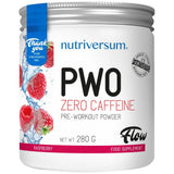 PWO Zero Caffeina | Polvere pre-allenamento senza stimoli - 280 grammi