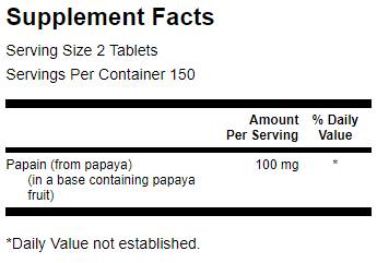 Papaya Suprema 50 mg - 300 Compresse