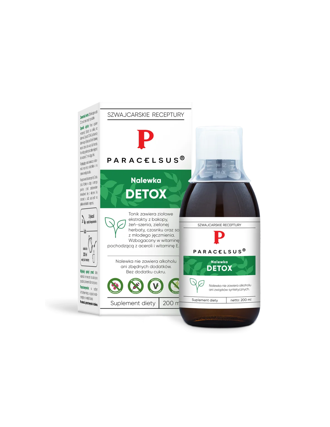 Tintura disintossicante Paracelso, 200 ml