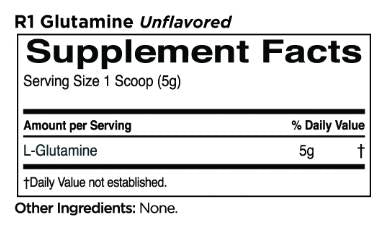 Glutammina | 100% micronizzato L -glutammina - 398 grammi