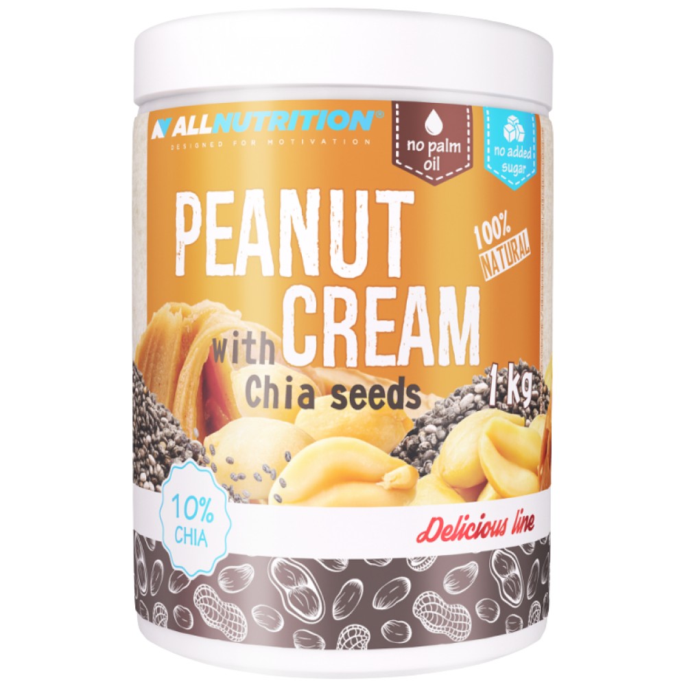 Crema di Arachidi con Semi di Chia 1000 grammi