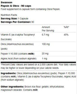 Pepsina & Okra - 90 capsule