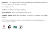 Miscela di olio di limone ed eucalipto - 30 ml