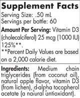 Liquido alla vitamina D3 a base vegetale - 30 ml