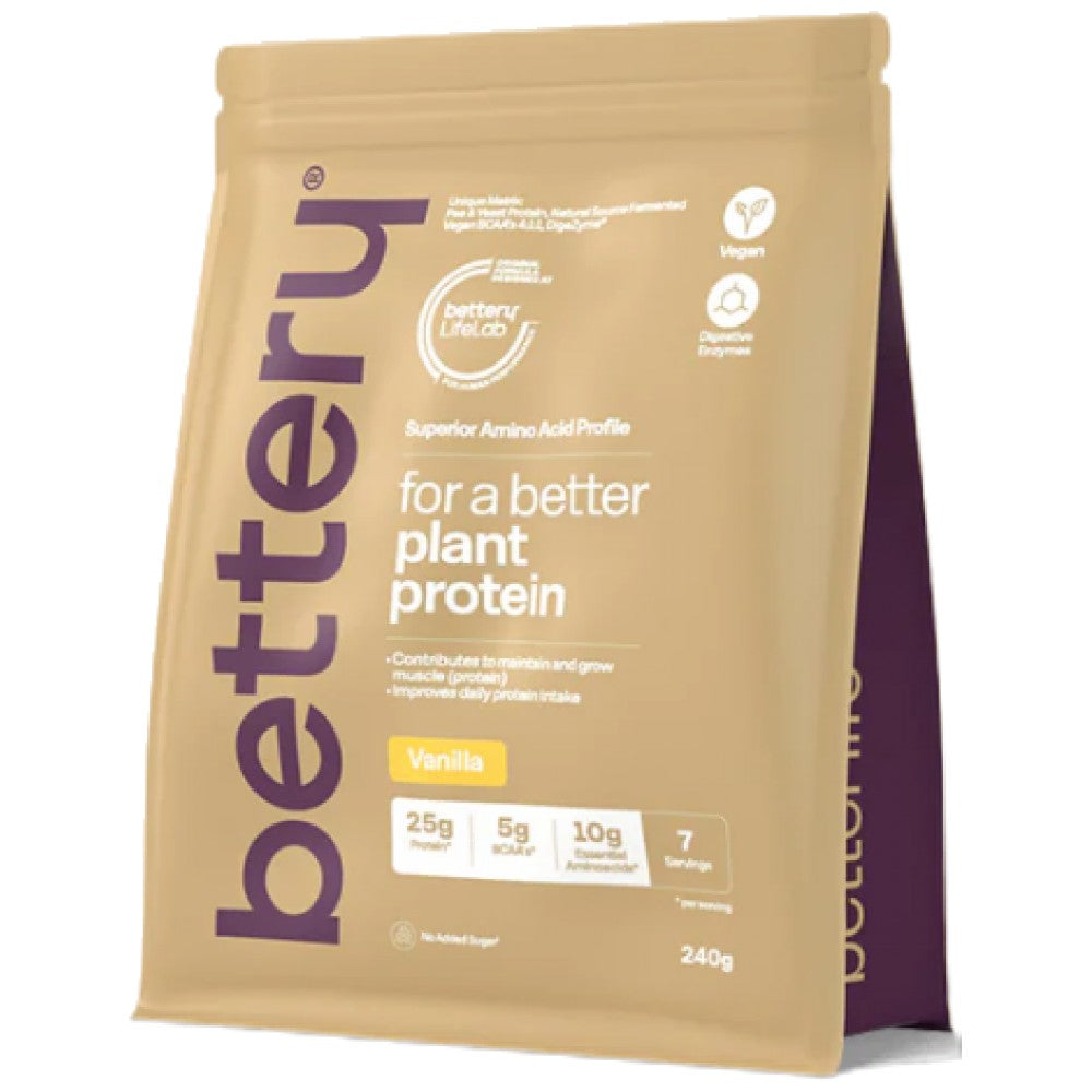 Proteine ​​vegetali in polvere | con proteine ​​isolate di piselli & DigeZyme® - 240 grammi