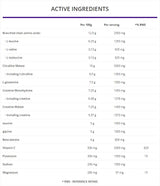 Formula post-allenamento 500 grammi
