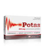 CITRATO DI POTASSIO/Potas 416mg. 60 compresse. OLIMPO